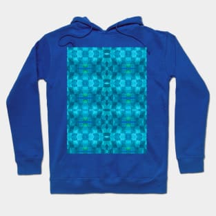 Patchwork Caribbean Waves Hoodie